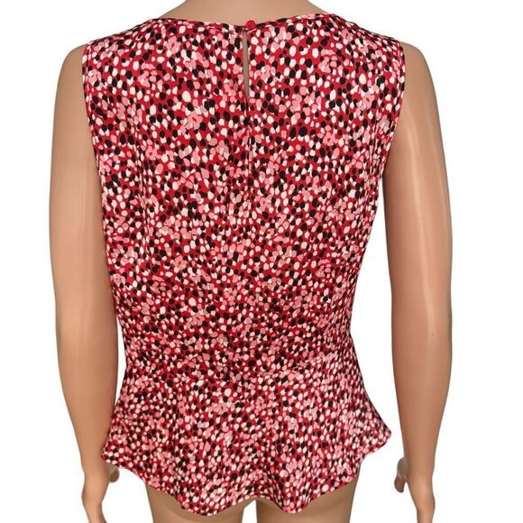 Talbot’s women’s babydoll blouse Valentine’s Day side zipper size 6 - Picture 3 of 7